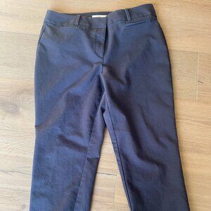 Loft Julie Dress Pant Trouser Navy Size 12